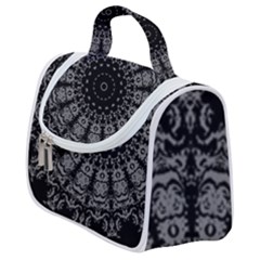 Gothic Mandala Satchel Handbag by MRNStudios