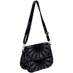 Gothic Mandala Saddle Handbag by MRNStudios