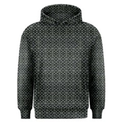 Iron Ornament Grid Pattern Men s Overhead Hoodie by dflcprintsclothing