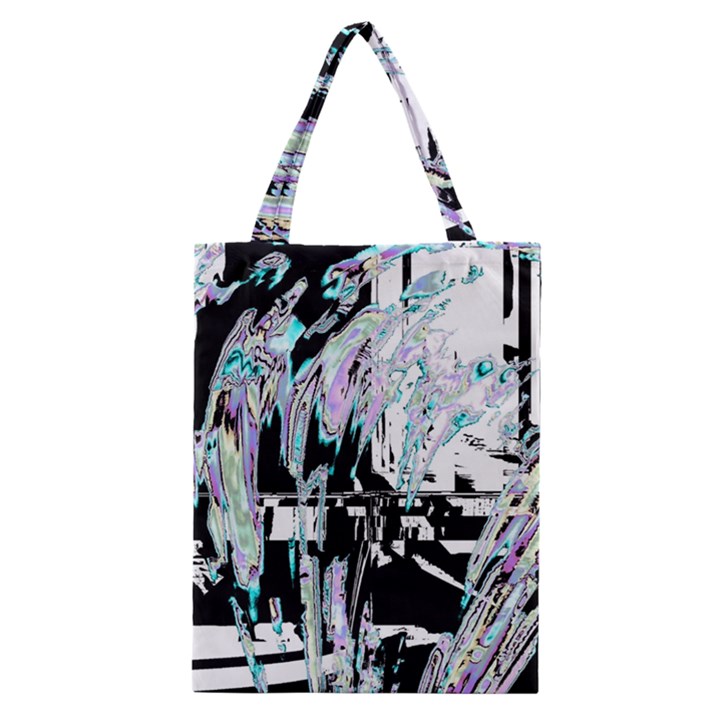 Digital Wave Classic Tote Bag