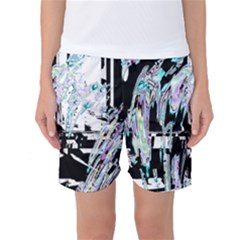 Digital Wave Women s Basketball Shorts by MRNStudios