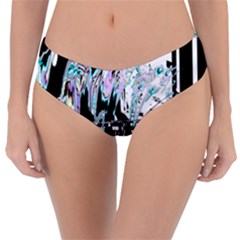 Digital Wave Reversible Classic Bikini Bottoms by MRNStudios