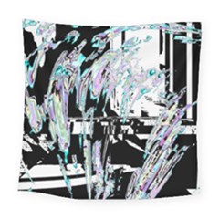 Digital Wave Square Tapestry (large) by MRNStudios