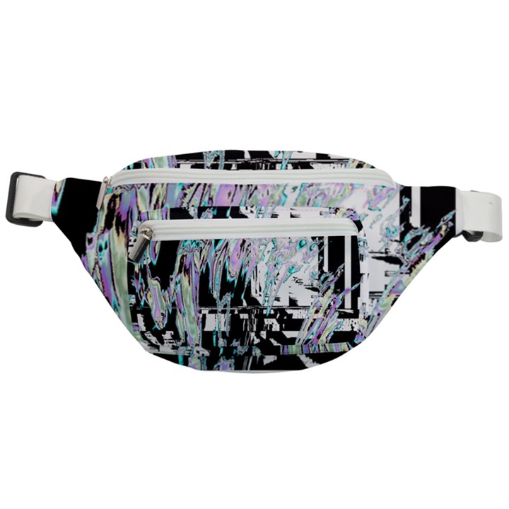 Digital Wave Fanny Pack