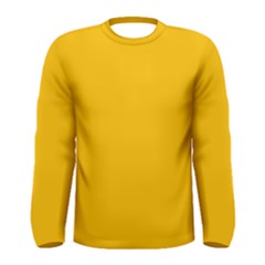 Amber Orange Men s Long Sleeve Tee by FabChoice