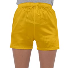 Amber Orange Sleepwear Shorts by FabChoice