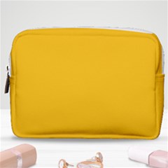 Amber Orange Make Up Pouch (medium) by FabChoice