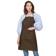 Brunette Brown Pocket Apron