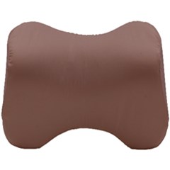 Burnished Brown Head Support Cushion by FabChoice