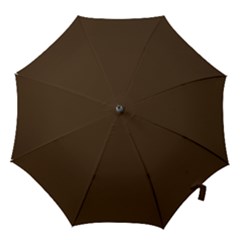 Cafe Noir Brown Hook Handle Umbrellas (small) by FabChoice