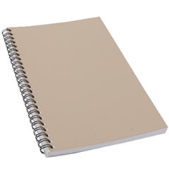 Frosted Almond Brown 5 5  X 8 5  Notebook by FabChoice