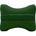 Basil Green Velour Seat Head Rest Cushion View2