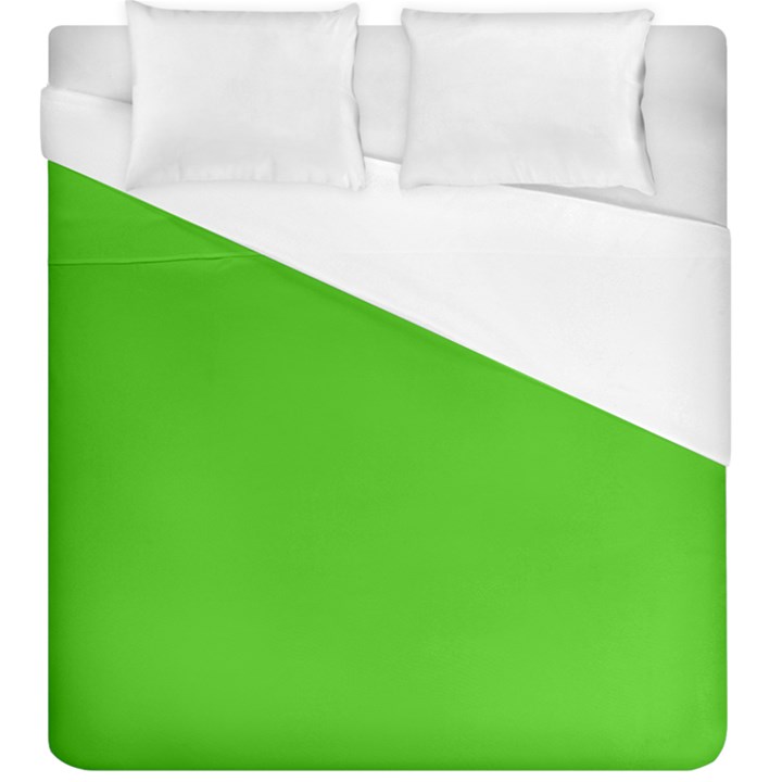 Bright Green Duvet Cover (King Size)