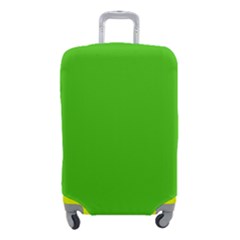 Bright Green Luggage Cover (small) by FabChoice