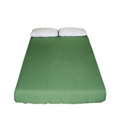 Dark Sea Green Fitted Sheet (full/ Double Size)