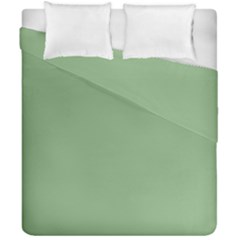 Dark Sea Green Duvet Cover Double Side (california King Size) by FabChoice