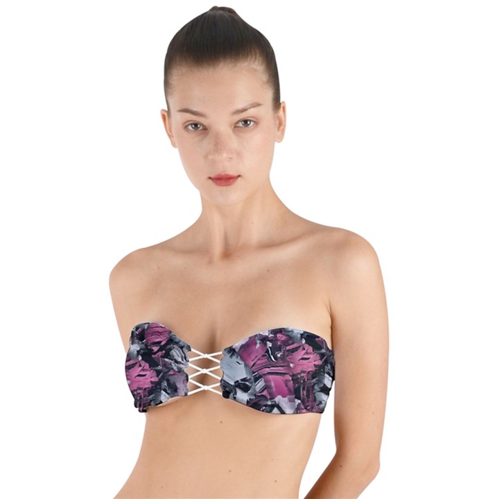 Brett Twist Bandeau Bikini Top