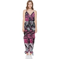 Brett Sleeveless Tie Ankle Jumpsuit by MRNStudios