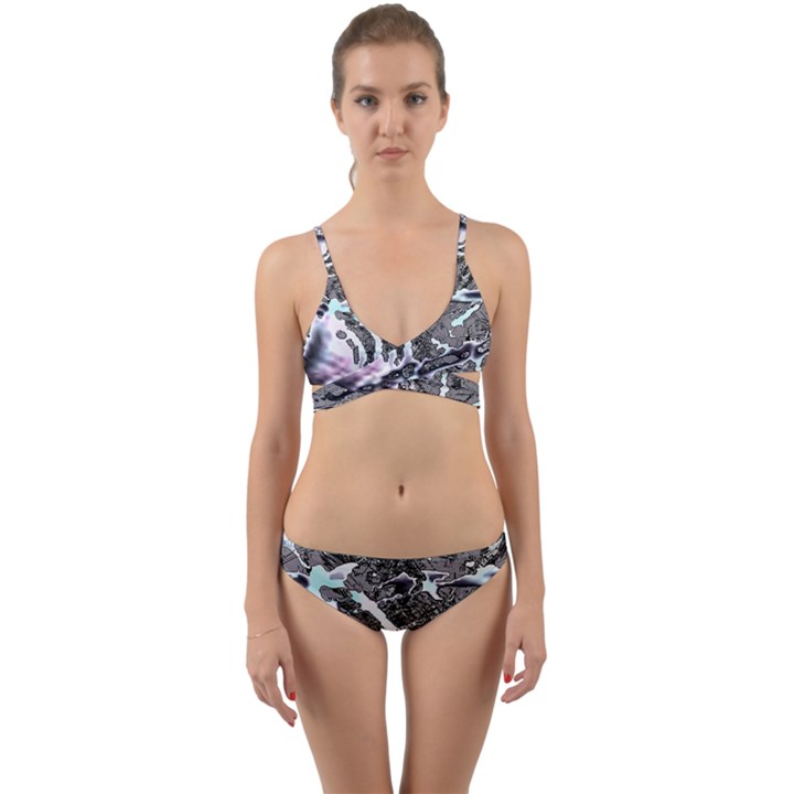 Invasive Hg Wrap Around Bikini Set