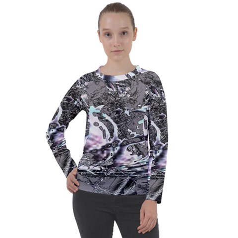 Invasive Hg Women s Long Sleeve Raglan Tee by MRNStudios