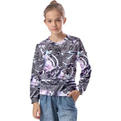 Invasive Hg Kids  Long Sleeve Tee With Frill 