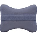 Cool Grey Velour Seat Head Rest Cushion View2