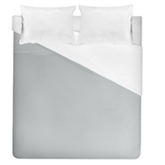 Glacier Grey Duvet Cover (queen Size) by FabChoice