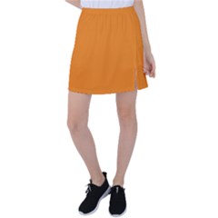 Apricot Orange Tennis Skirt by FabChoice