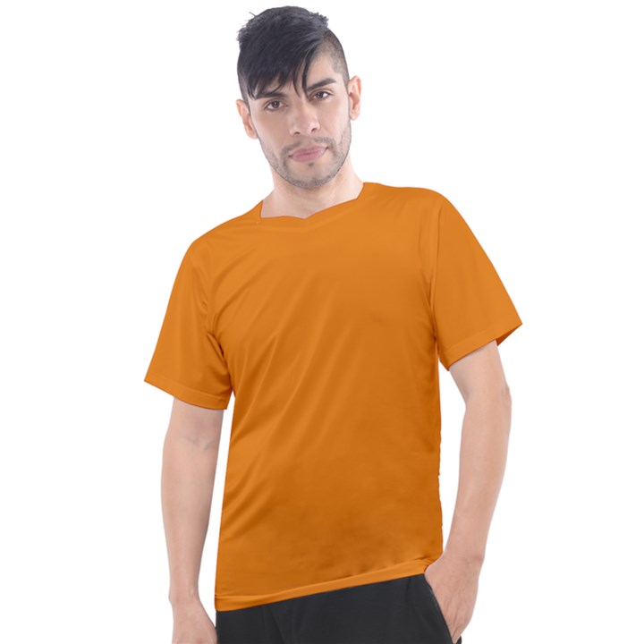 Apricot Orange Men s Sport Top