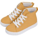 Bees Wax Orange Kids  Hi-Top Skate Sneakers View2