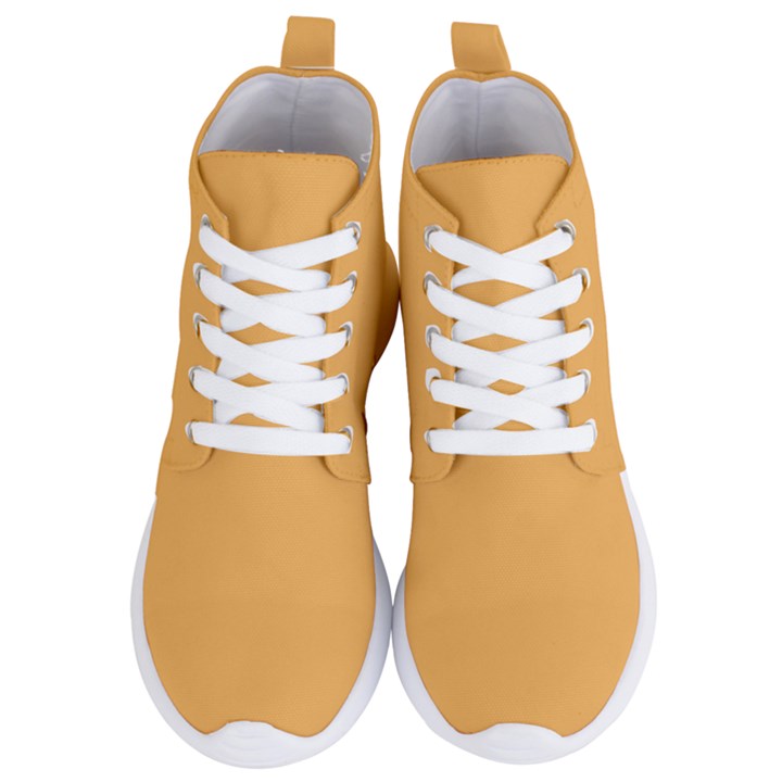 Bees Wax Orange Women s Lightweight High Top Sneakers