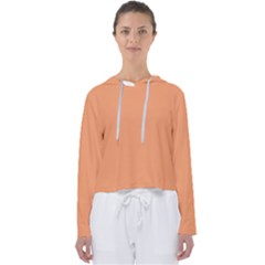 Cantaloupe Orange Women s Slouchy Sweat by FabChoice