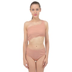 Coral Sands Spliced Up Two Piece Swimsuit by FabChoice