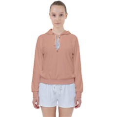 Coral Sands Women s Tie Up Sweat by FabChoice