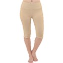 Cute Sunset Lightweight Velour Cropped Yoga Leggings View1