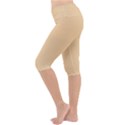 Cute Sunset Lightweight Velour Cropped Yoga Leggings View2