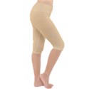 Cute Sunset Lightweight Velour Cropped Yoga Leggings View3