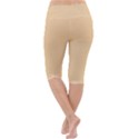 Cute Sunset Lightweight Velour Cropped Yoga Leggings View4