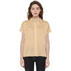 Cute Sunset Short Sleeve Pocket Shirt by FabChoice