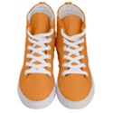 Deep Saffron Orange Men s Hi-Top Skate Sneakers View1