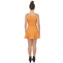 Deep Saffron Orange Inside Out Casual Dress View4