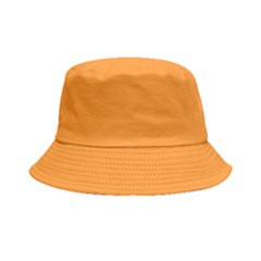 Deep Saffron Orange Inside Out Bucket Hat by FabChoice