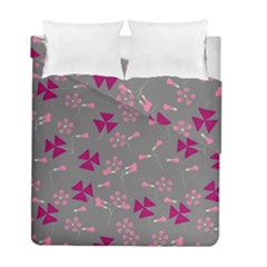 Oxalis, Clover Duvet Cover Double Side (full/ Double Size) by UniqueThings