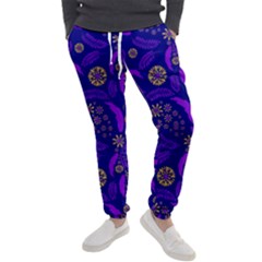 Folk Flowers Art Pattern Floral Abstract Surface Design  Seamless Pattern Men s Jogger Sweatpants by Eskimos