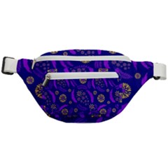 Folk Flowers Art Pattern Floral Abstract Surface Design  Seamless Pattern Fanny Pack