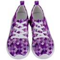 Mermaid purple scales Women s Lightweight Sports Shoes View1