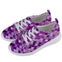 Mermaid purple scales Women s Lightweight Sports Shoes View2