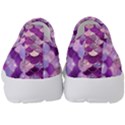 Mermaid purple scales Kids  Slip On Sneakers View4