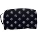 Funny Ghost Sketchy Drawing Pattern Toiletries Pouch View3