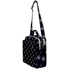 Funny Ghost Sketchy Drawing Pattern Crossbody Day Bag by dflcprintsclothing